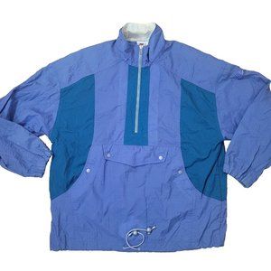 Vintage 90’s Nike Windbreaker Womens Unisex Size Large 14 Colorblock Jacket
